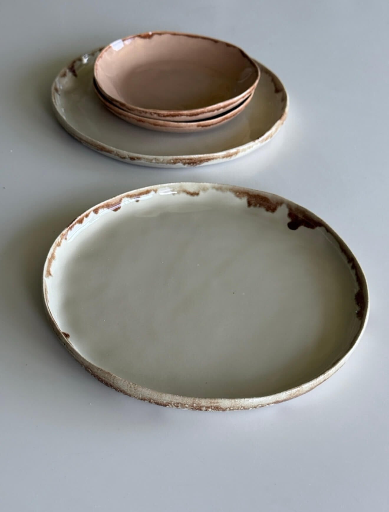 Stoneware Meze Ve Sunum Tabağı