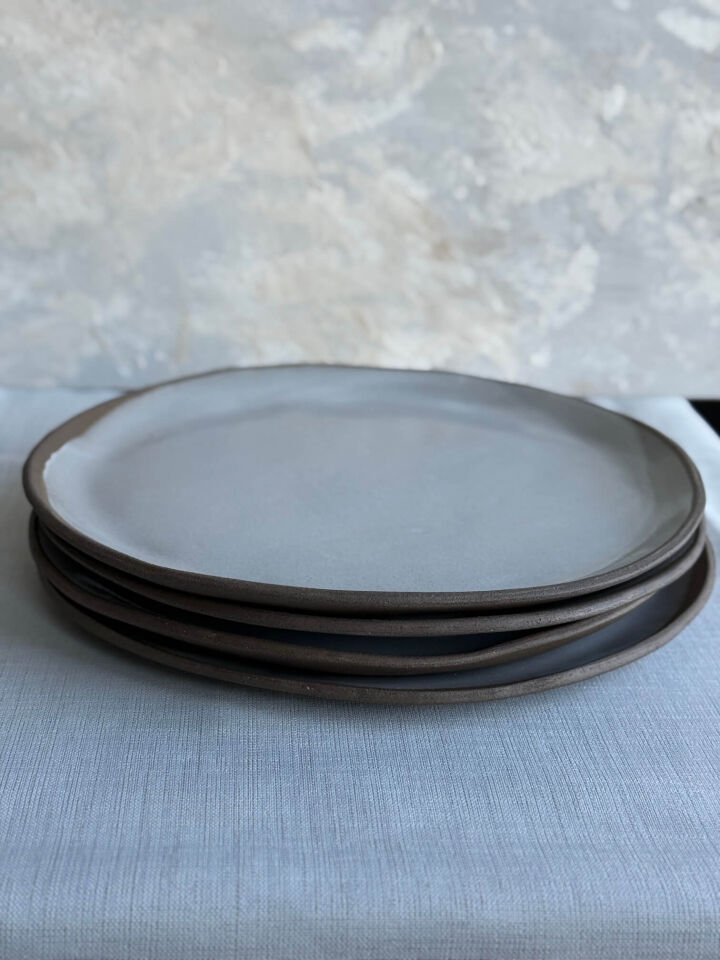 Stoneware Düz Yemek Tabağı