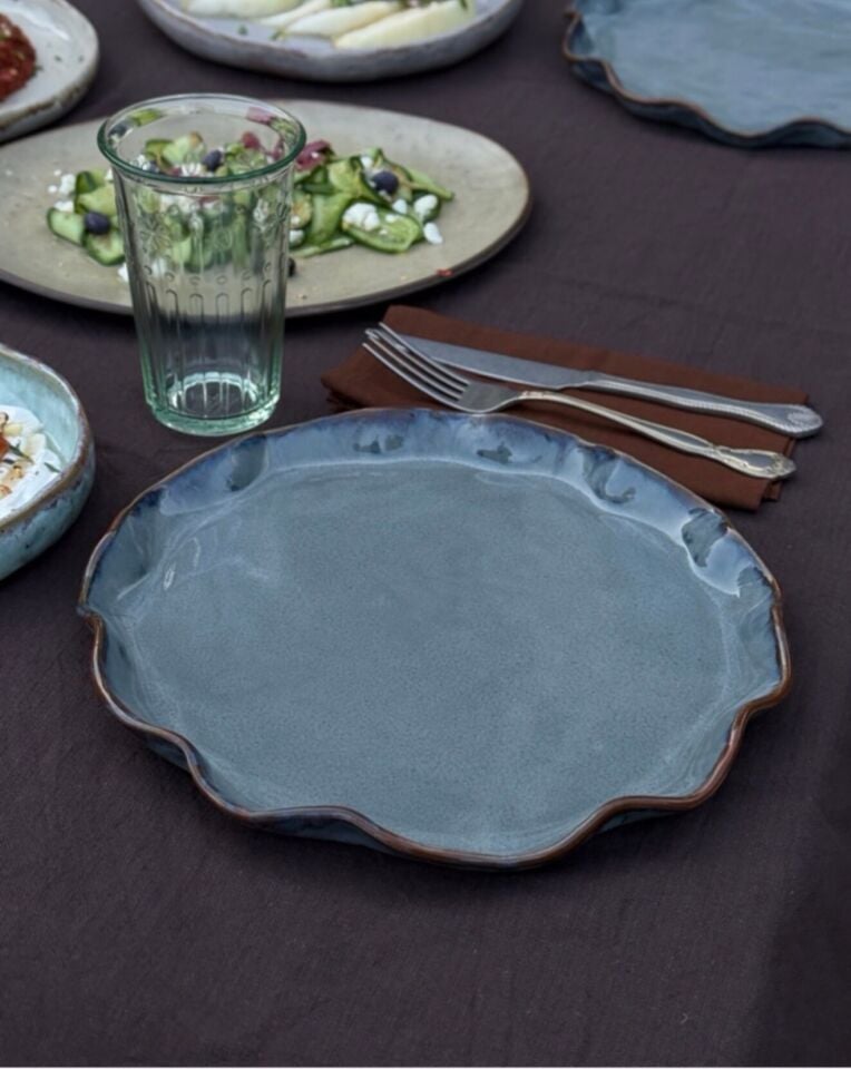 Stoneware Yemek/Sunum Tabağı
