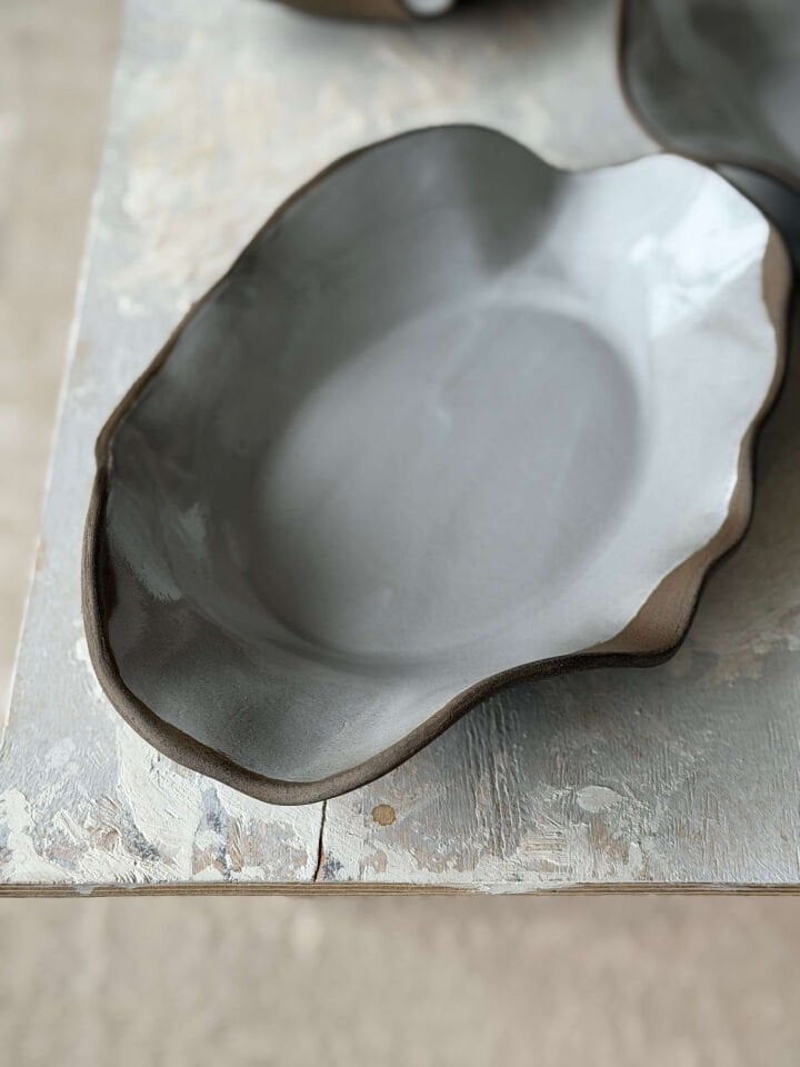 Volanlı Kayık Tabak