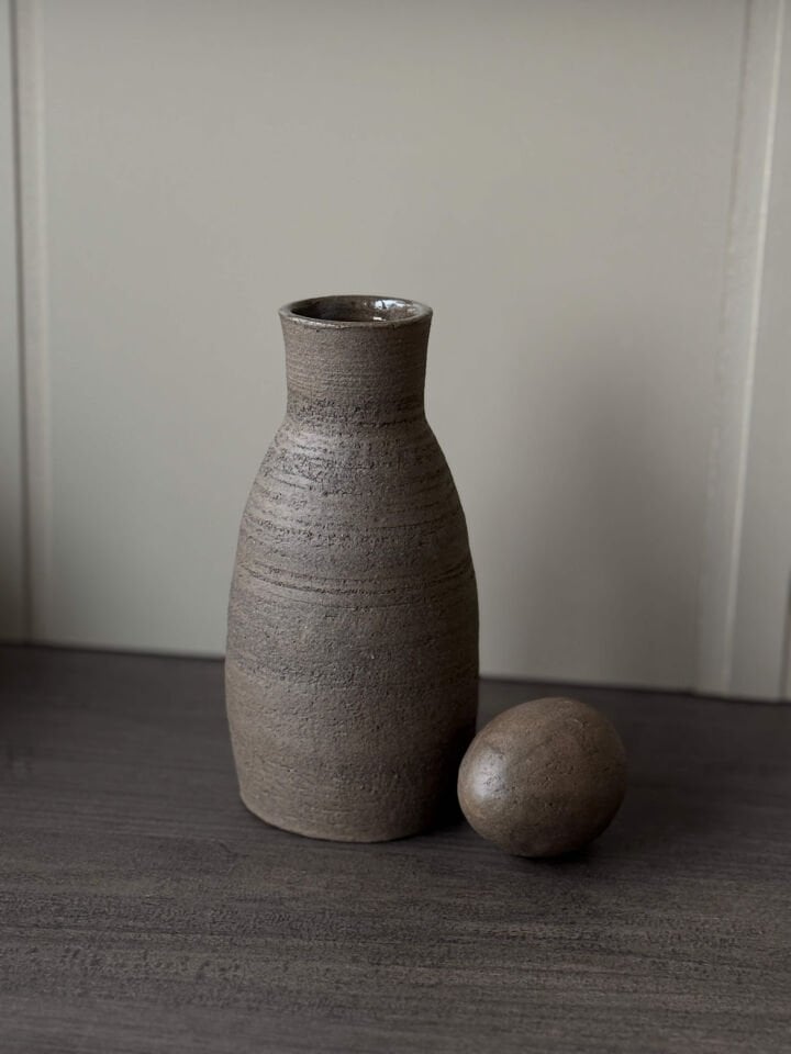 Stoneware Dekoratif Şişe/Vazo