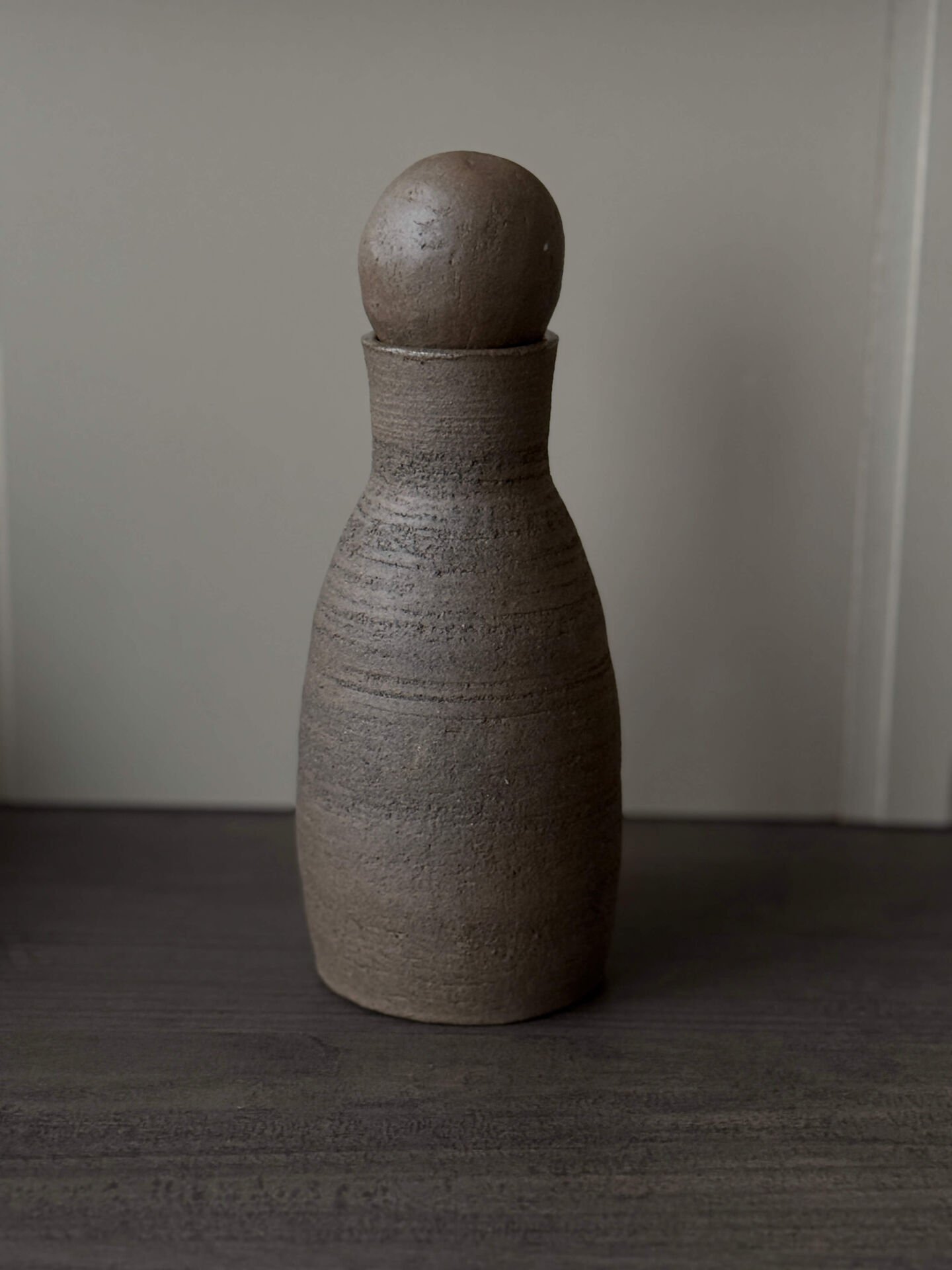 Stoneware Dekoratif Şişe/Vazo