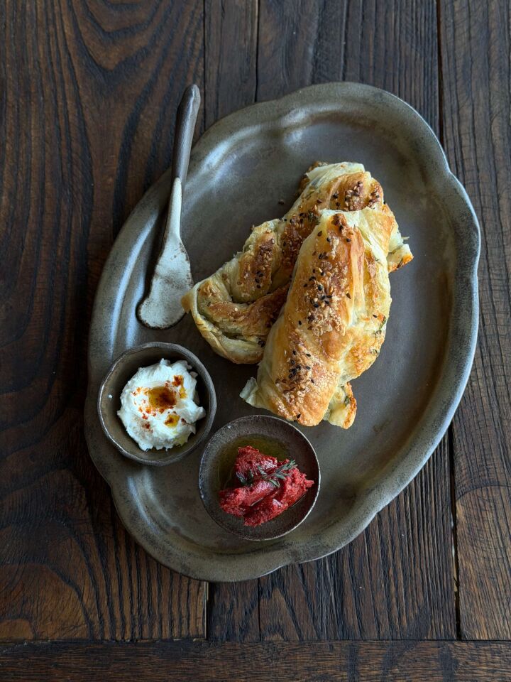 Rustik Sunum Tepsisi