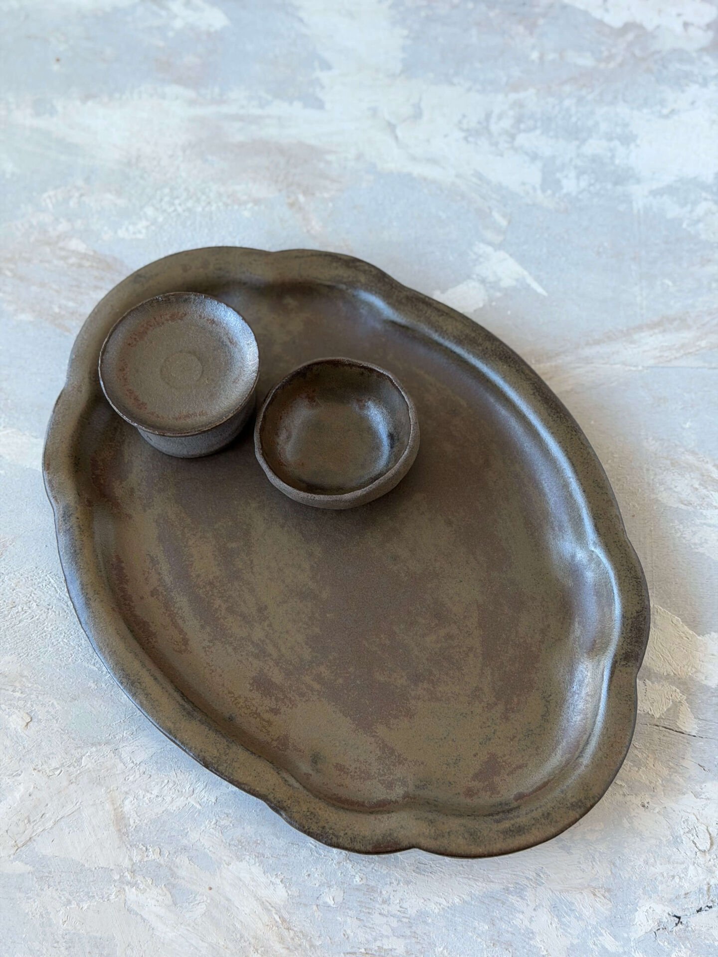 Rustik Sunum Tepsisi