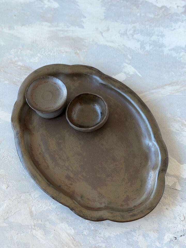 Rustik Sunum Tepsisi