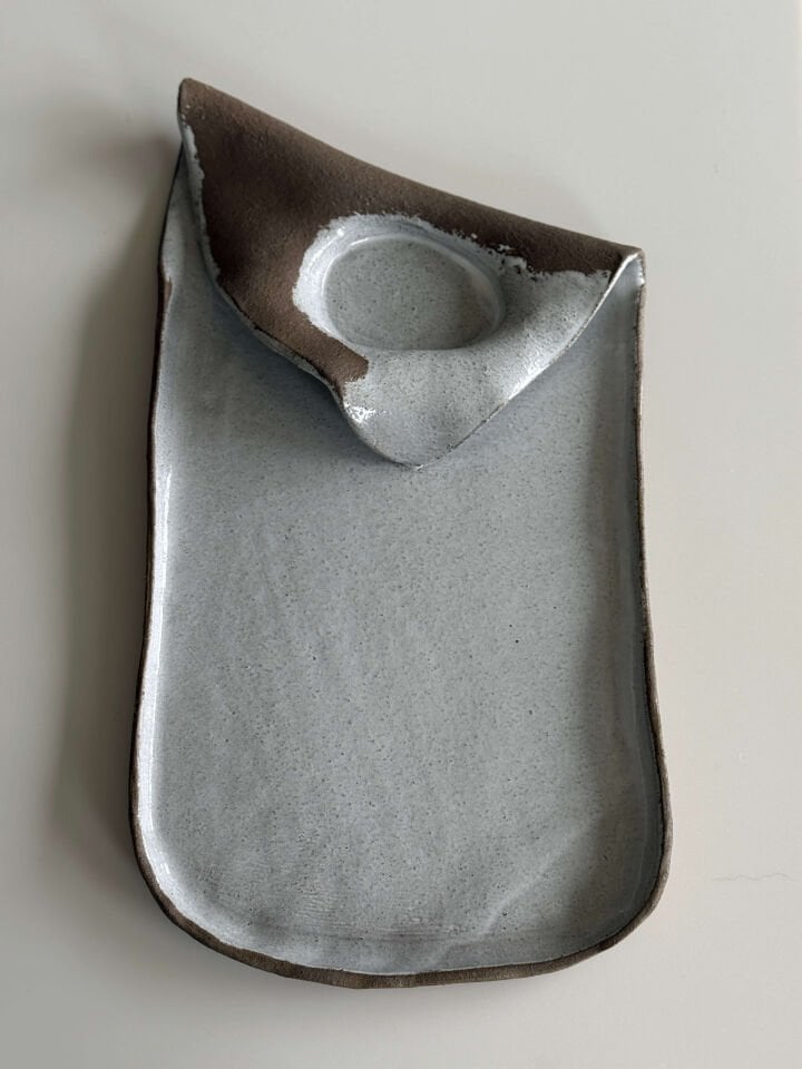 Stoneware Peynir/Sunum Tabağı