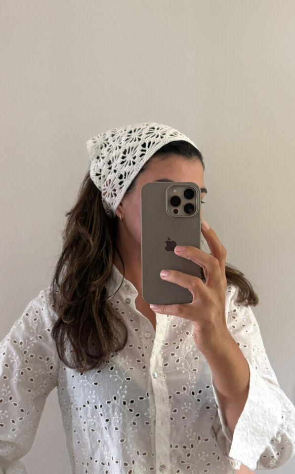 Dantel Bandana - ÖN SİPARİŞ