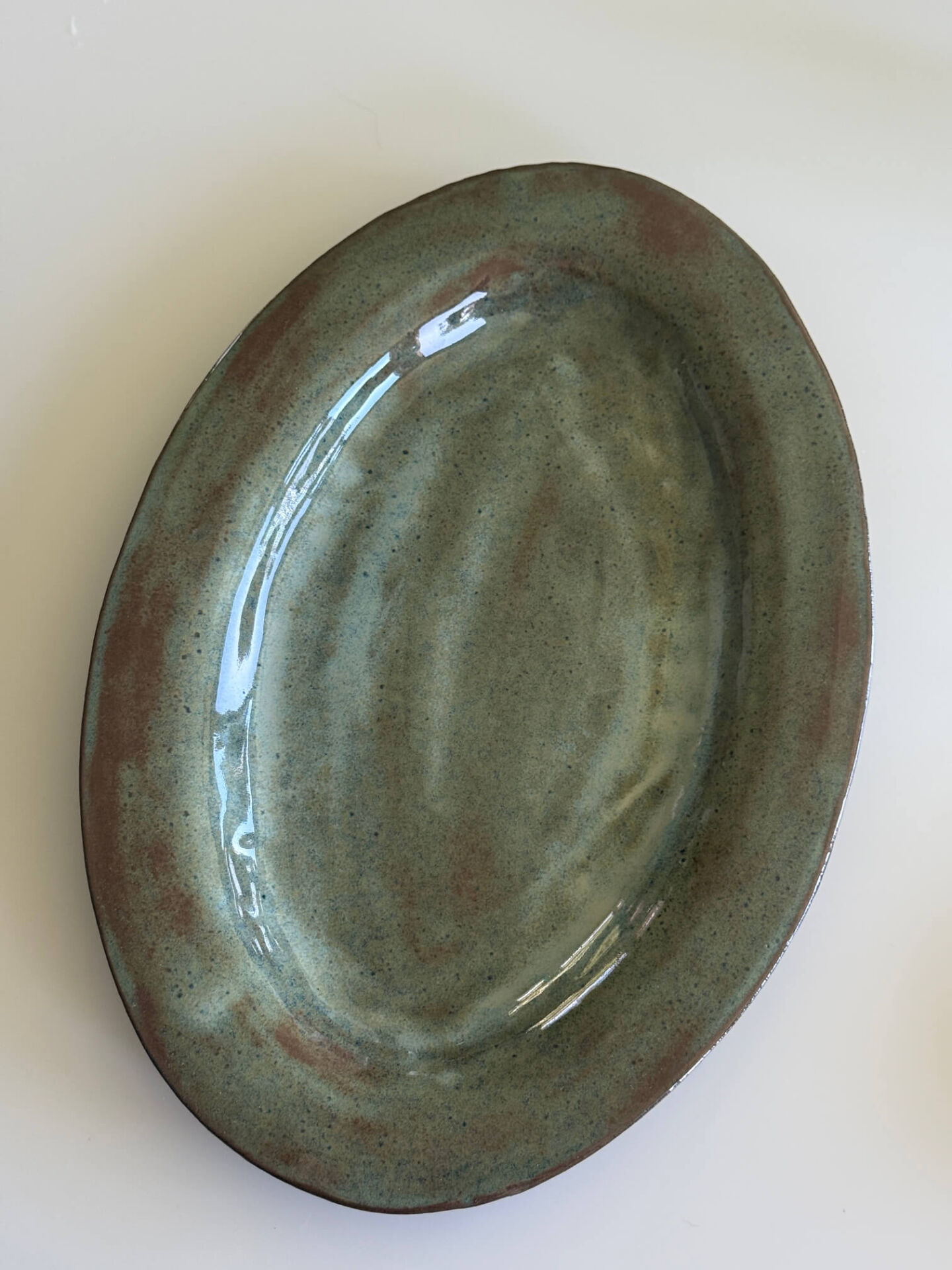 Stoneware Kayık Tabak