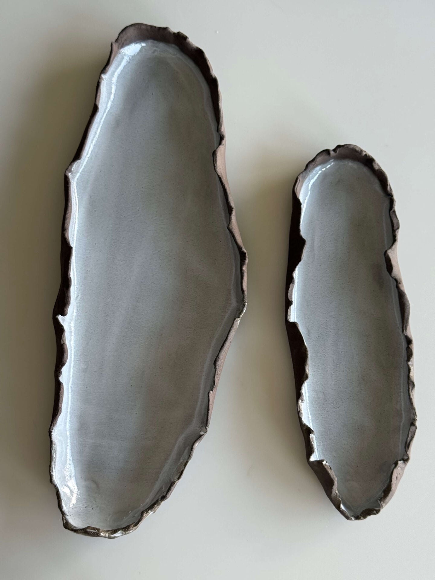Stoneware Kayık Tabak