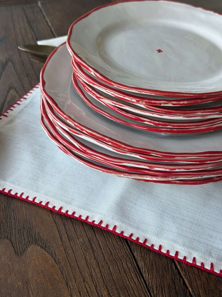Orlo Rosso Kahvaltı/Pasta Tabağı